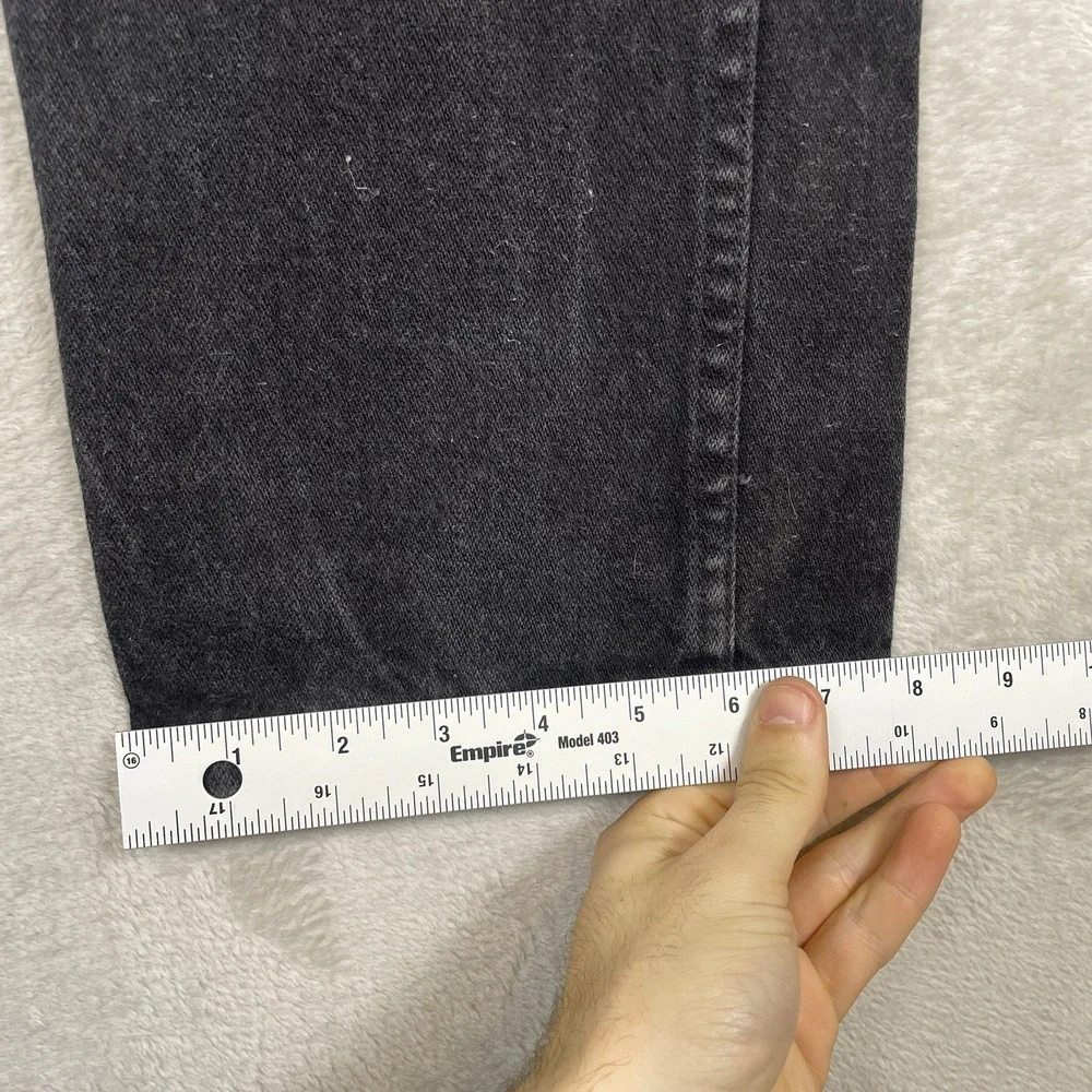 Vtg 90s Wrangler 13MWZWK Jeans Mens 31x36 (fit 29x34) Made in USA Cowboy Black